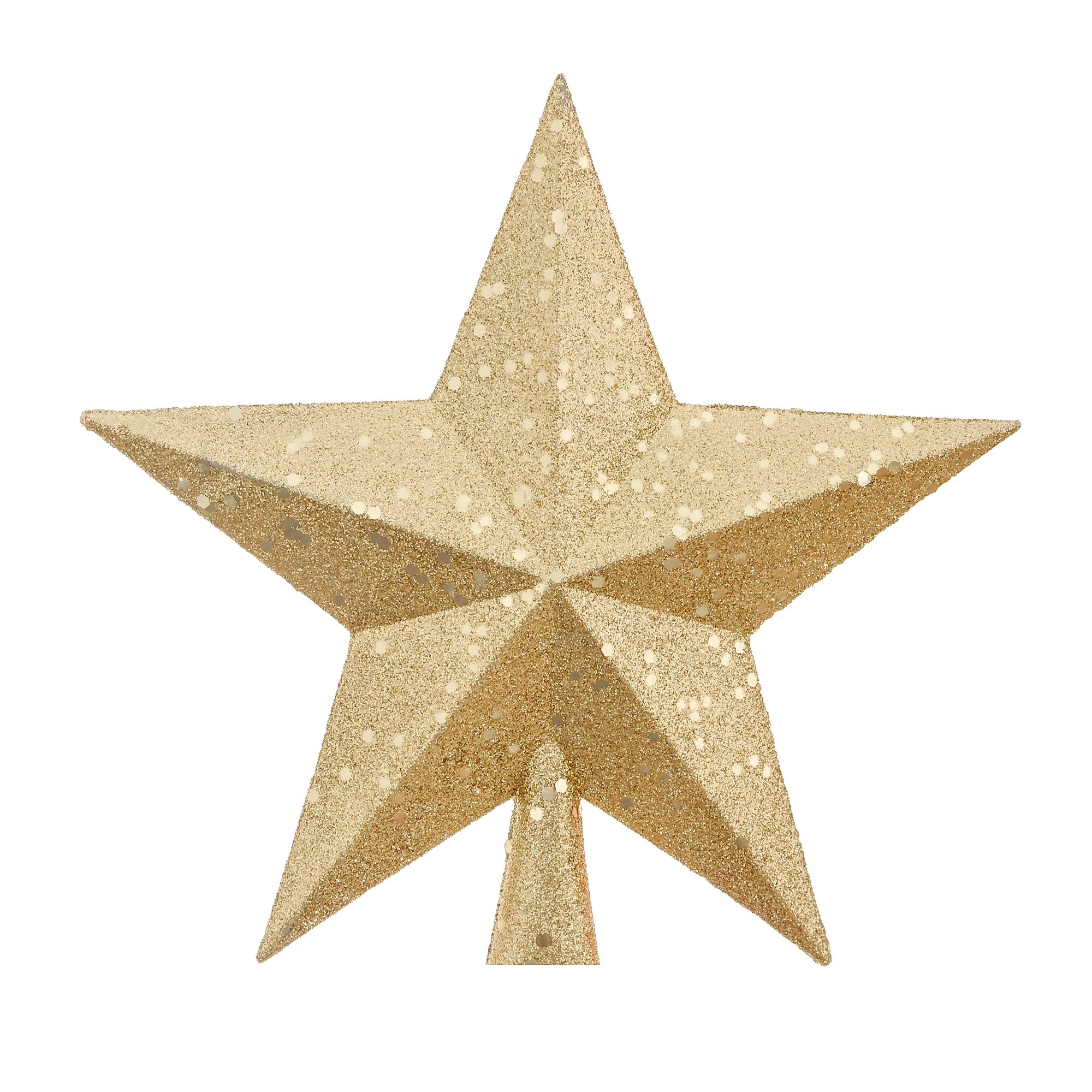 Ponteira Estrela Solida Dourado 24x27cm 60387mix Bela Flor