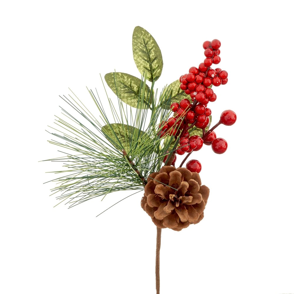 Pick Pinheiro Berry Pinha 30cm 90122 Bela Flor