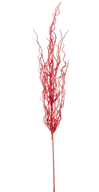 Haste Fios Glitter Vermelho 75cm 90343vh Bela Flor