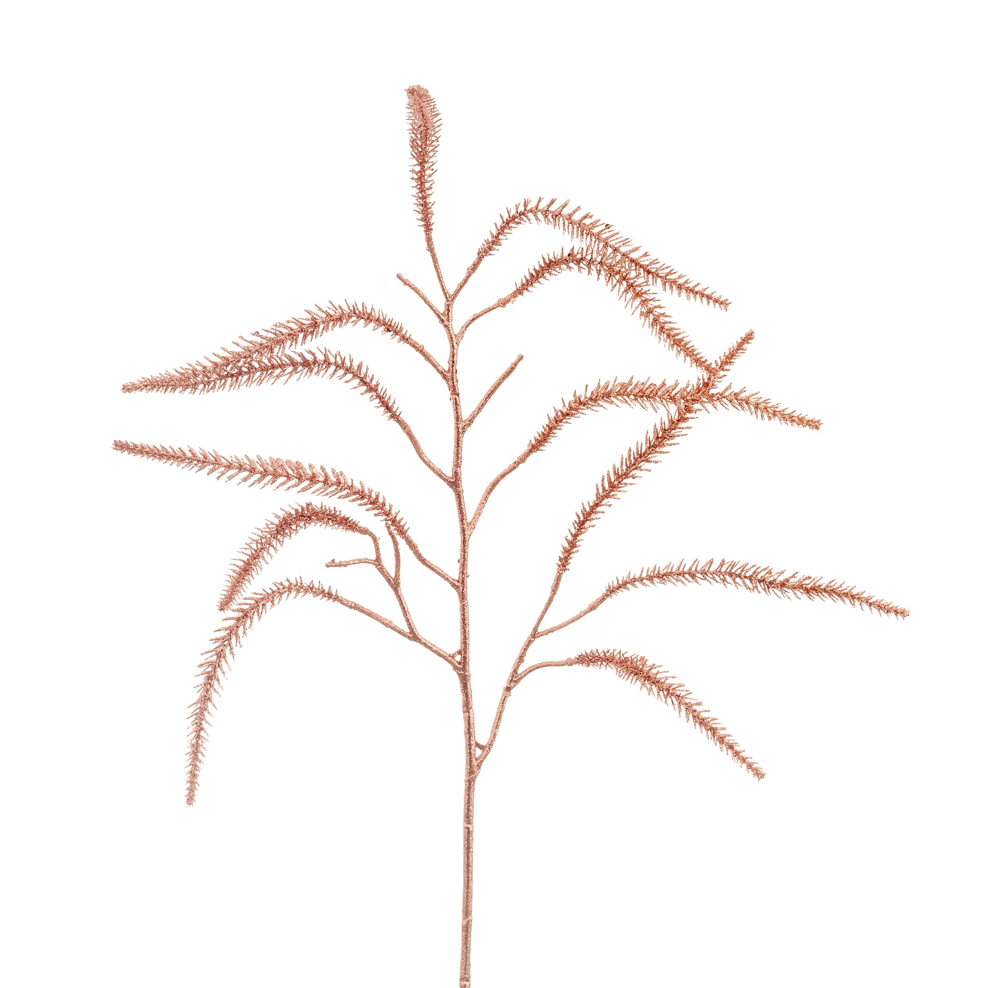 Haste Pinheiro Glitter Rose Gold 75cm 90352rg Bela Flor