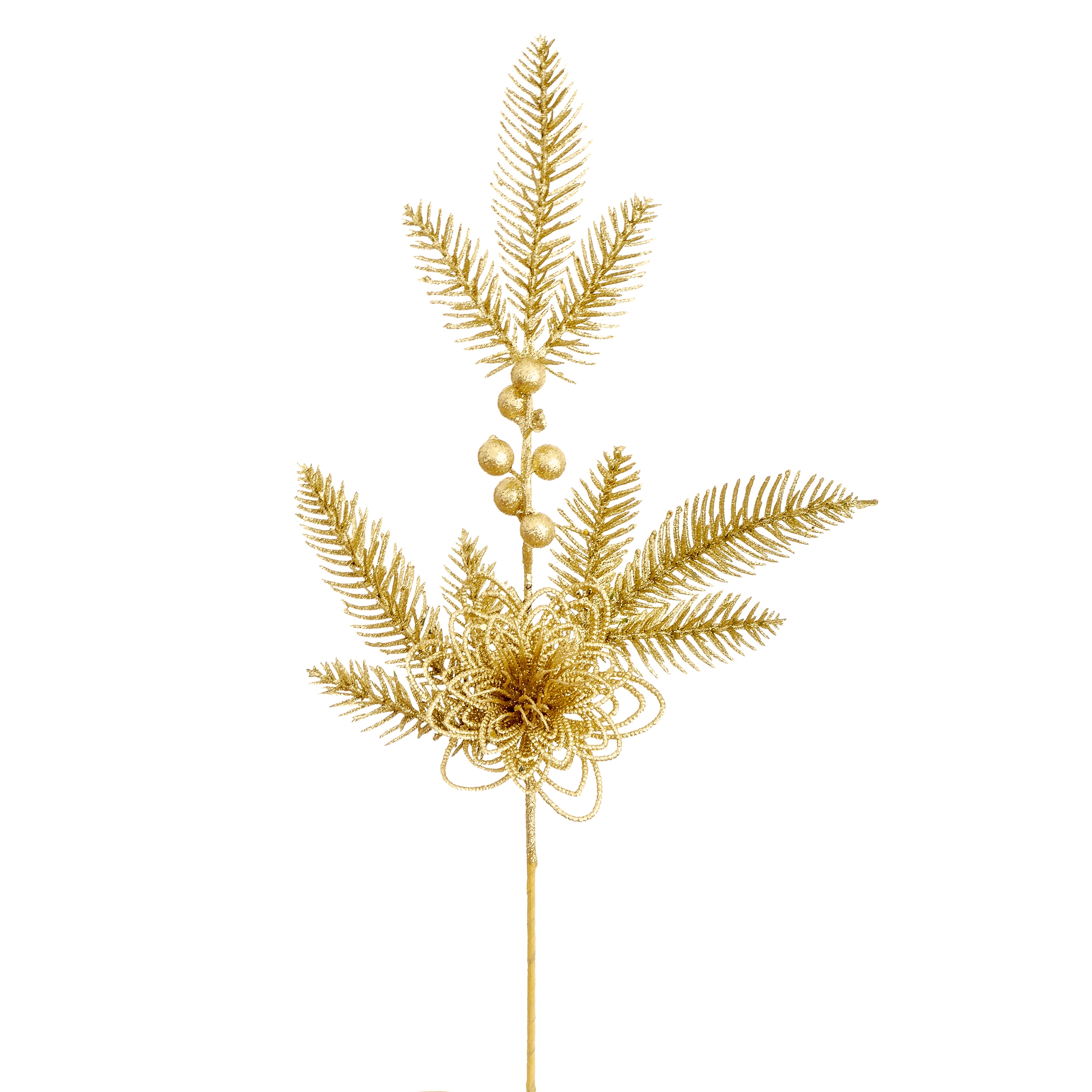 Haste Pinheiro Natalino Glitter 50cm 90401mix Bela Flor