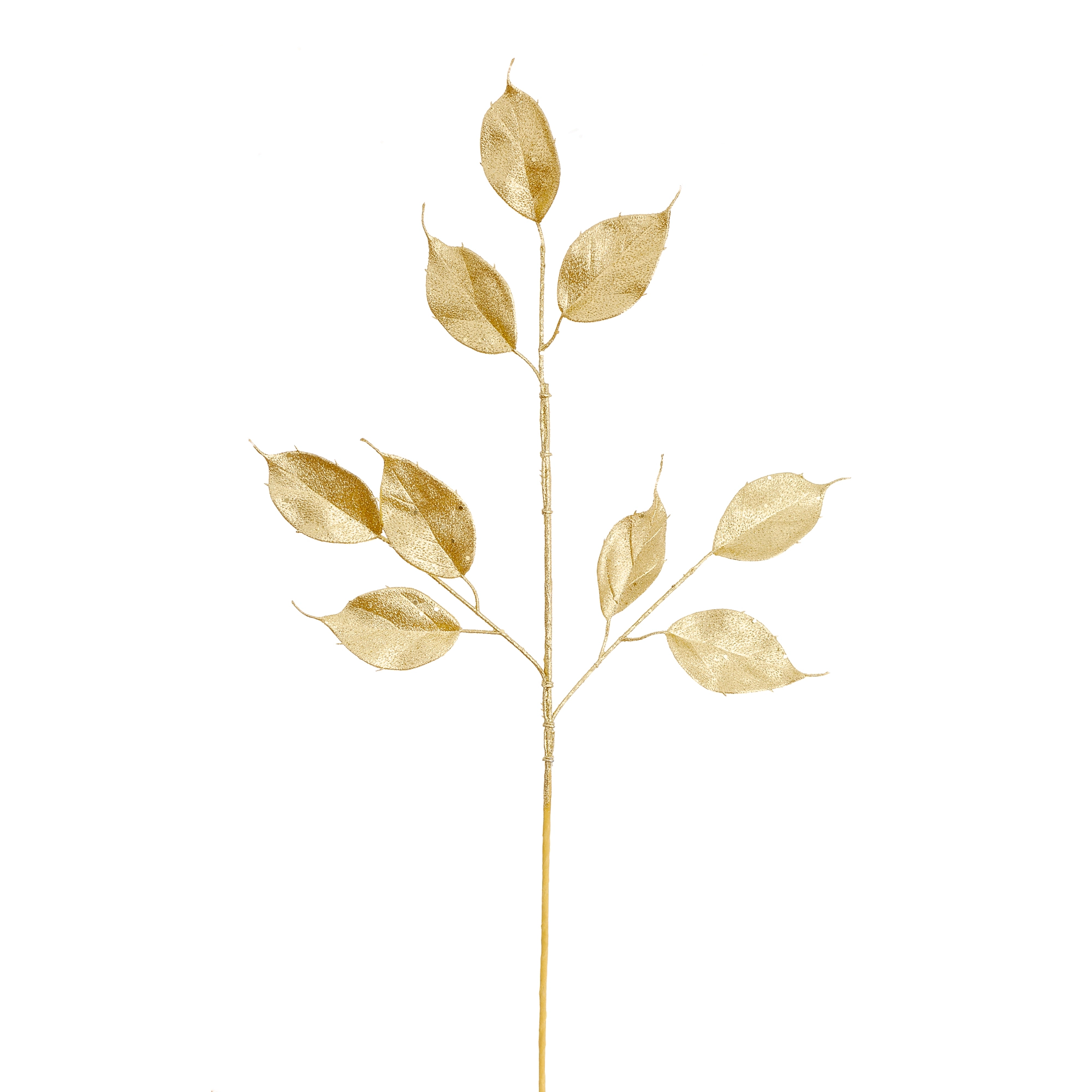 Haste Folhagem Glitter Brilhante 80cm 90431mix Bela Flor
