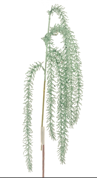 Haste Alecrim Glitter Verde 60cm 90705vd Bela Flor