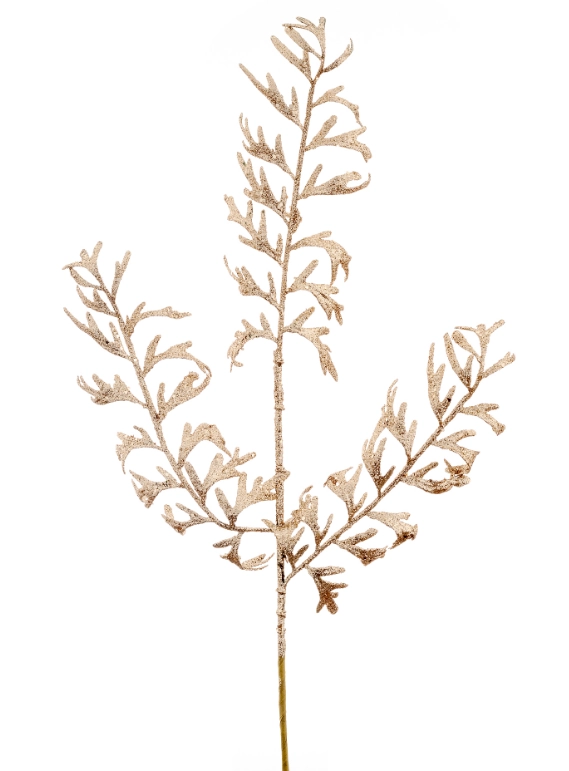 Haste Chifre Veado Glitter Champagner 60cm 90707ch Bela Flor
