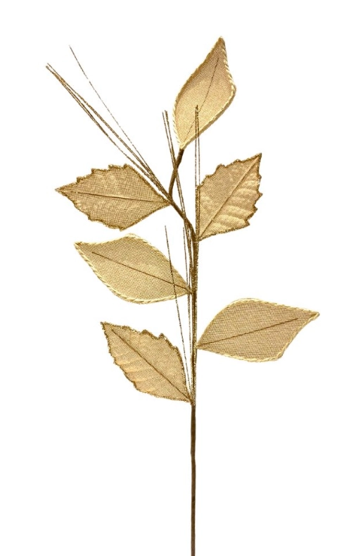 Haste Folhagem Juta Dourado 65cm 90745 Bela Flor