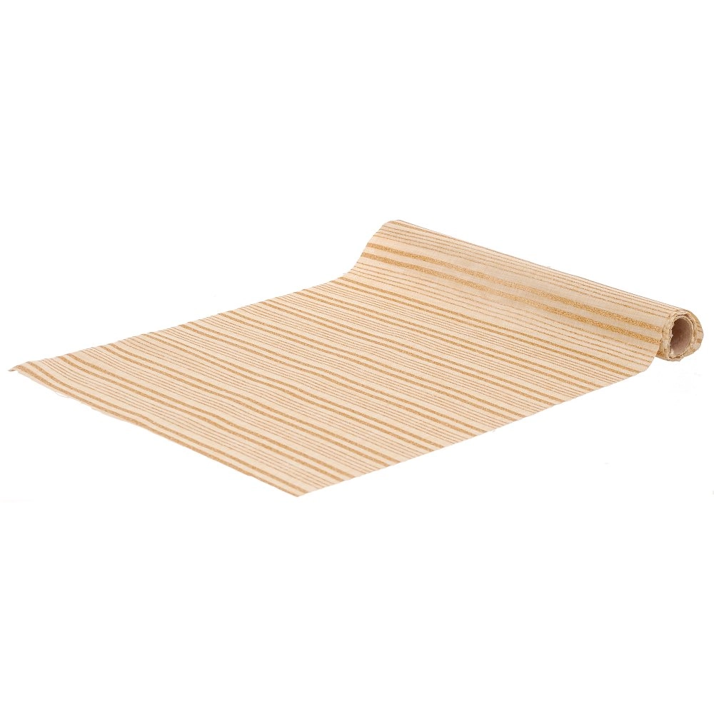Rolo Tela Listrada Bege Dourado 35cmx2m 92154 Bela Flor