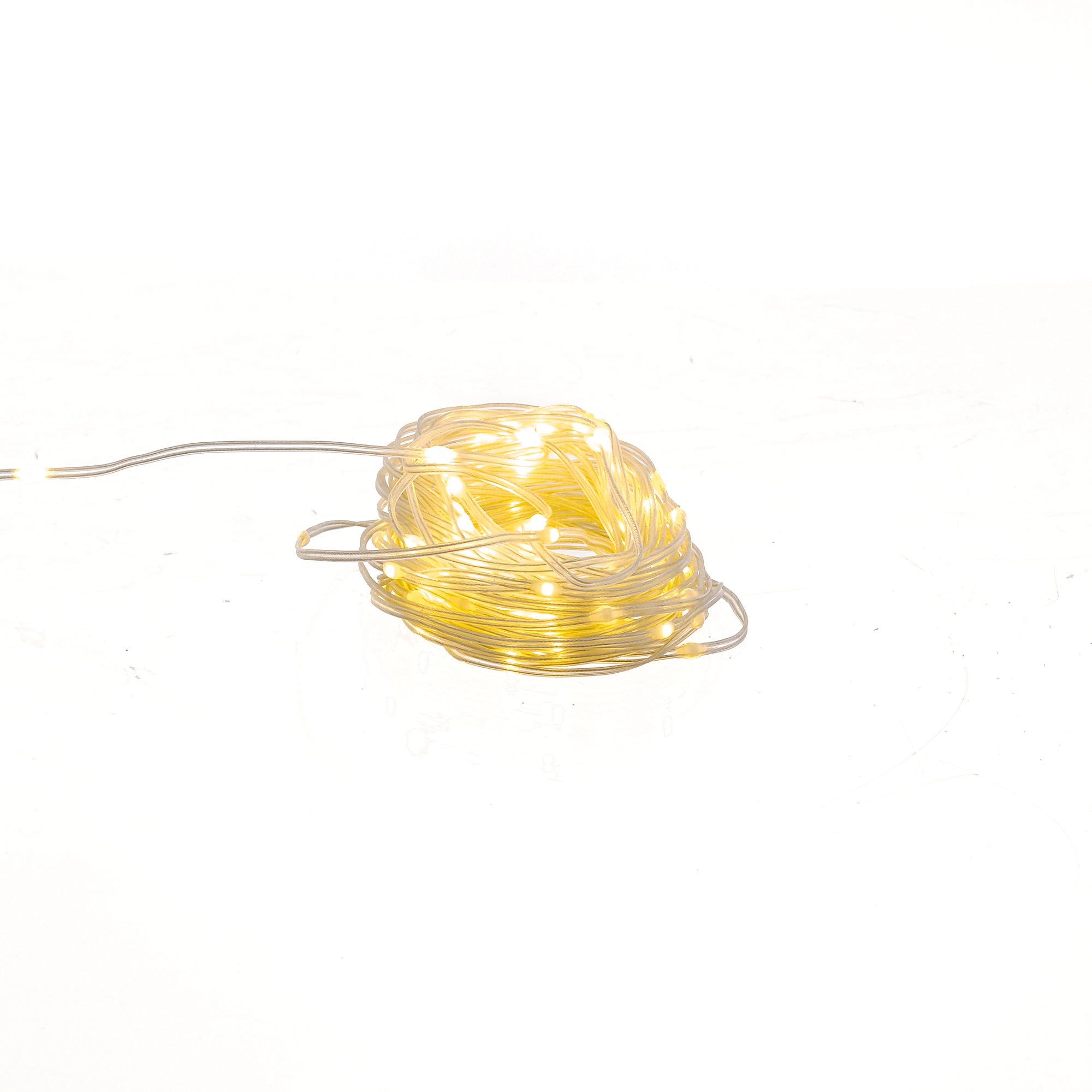Fio Led Branco Quente Transparente 10m 92933 Bela Flor
