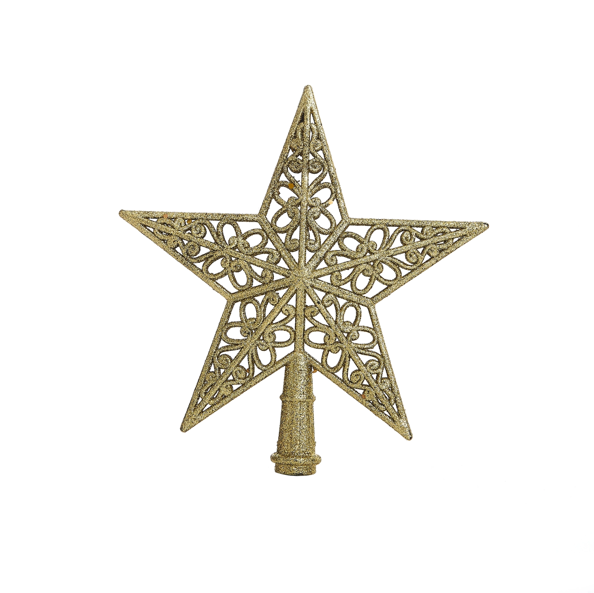 Ponteira Estrela Floral Vermelha 21cm 13055mix Bela Flor