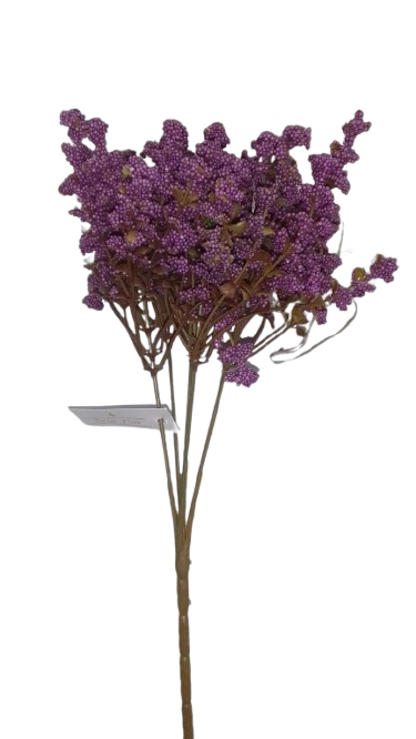 Buque Complemento Roxo 30cm X5 Bela Flor