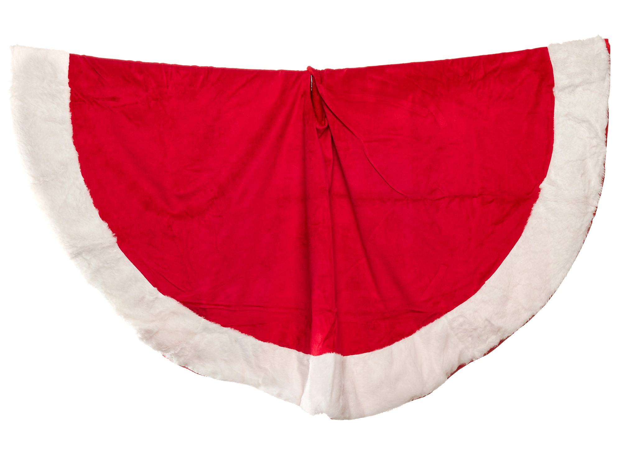 Saia De Arvore Veludo Vermelho 90cm 61005 Bela Flor