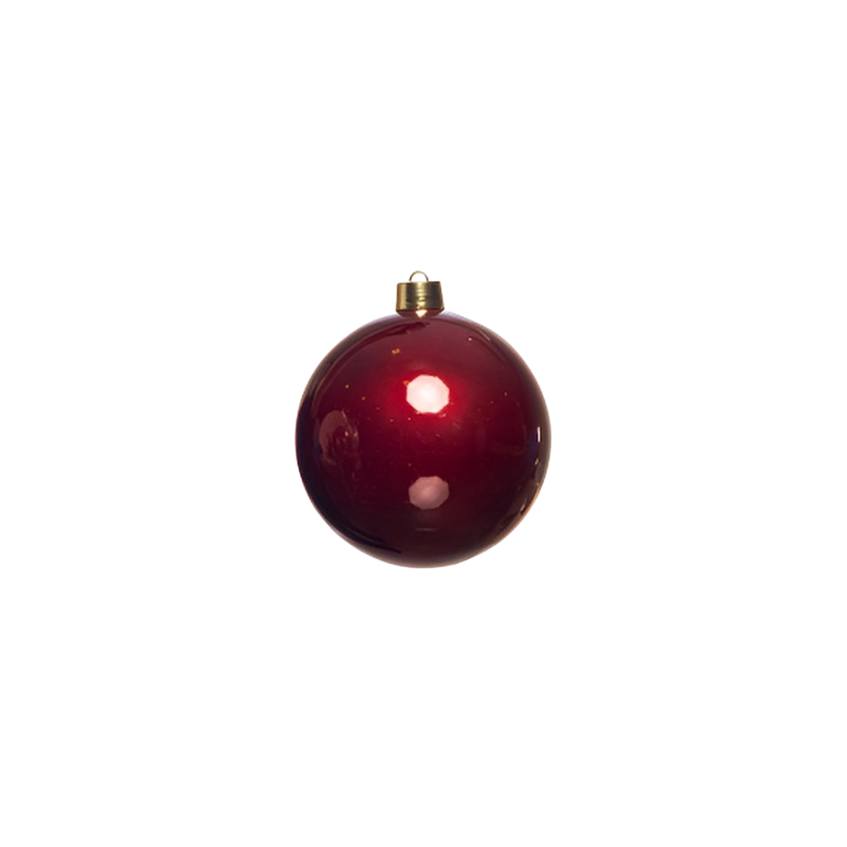Tubo Bolas Peroladas Vinho 15cm C/3un Bela Flor