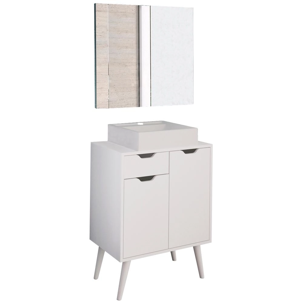 Conjunto 3 Peças Para Banheiro Bn3600x37x38 Tecno Mobili