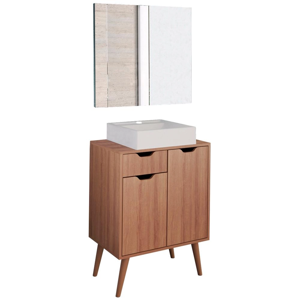 Conjunto 3 Peças Para Banheiro Bn3600x37x38 Tecno Mobili