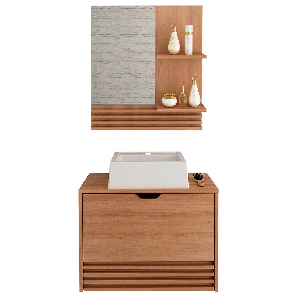 Conjunto 3 Peças Para Banheiro Bn3630x13x14 Tecno Mobili