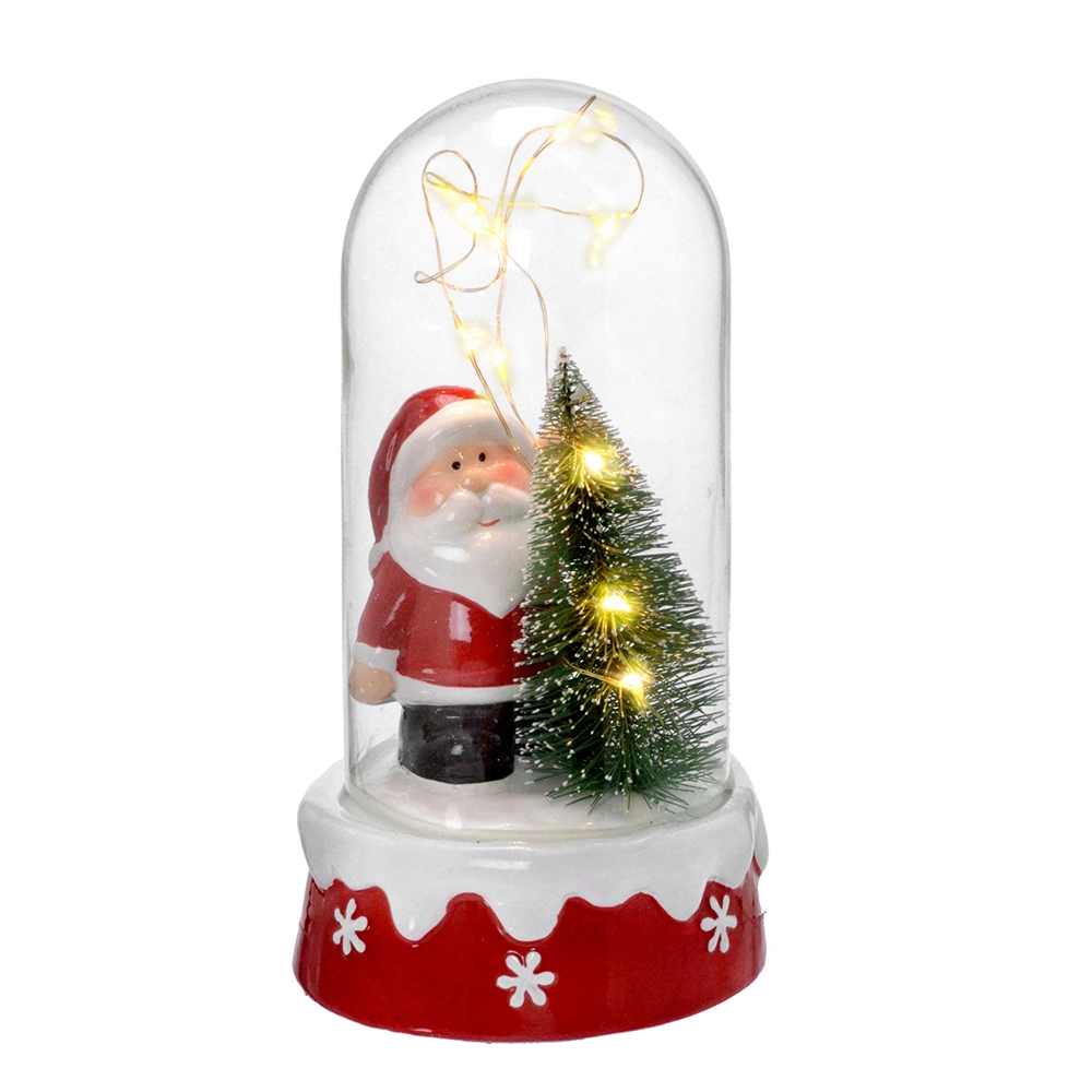 Enfeite Natal Papai Noel Luz 654 019 Mabruk