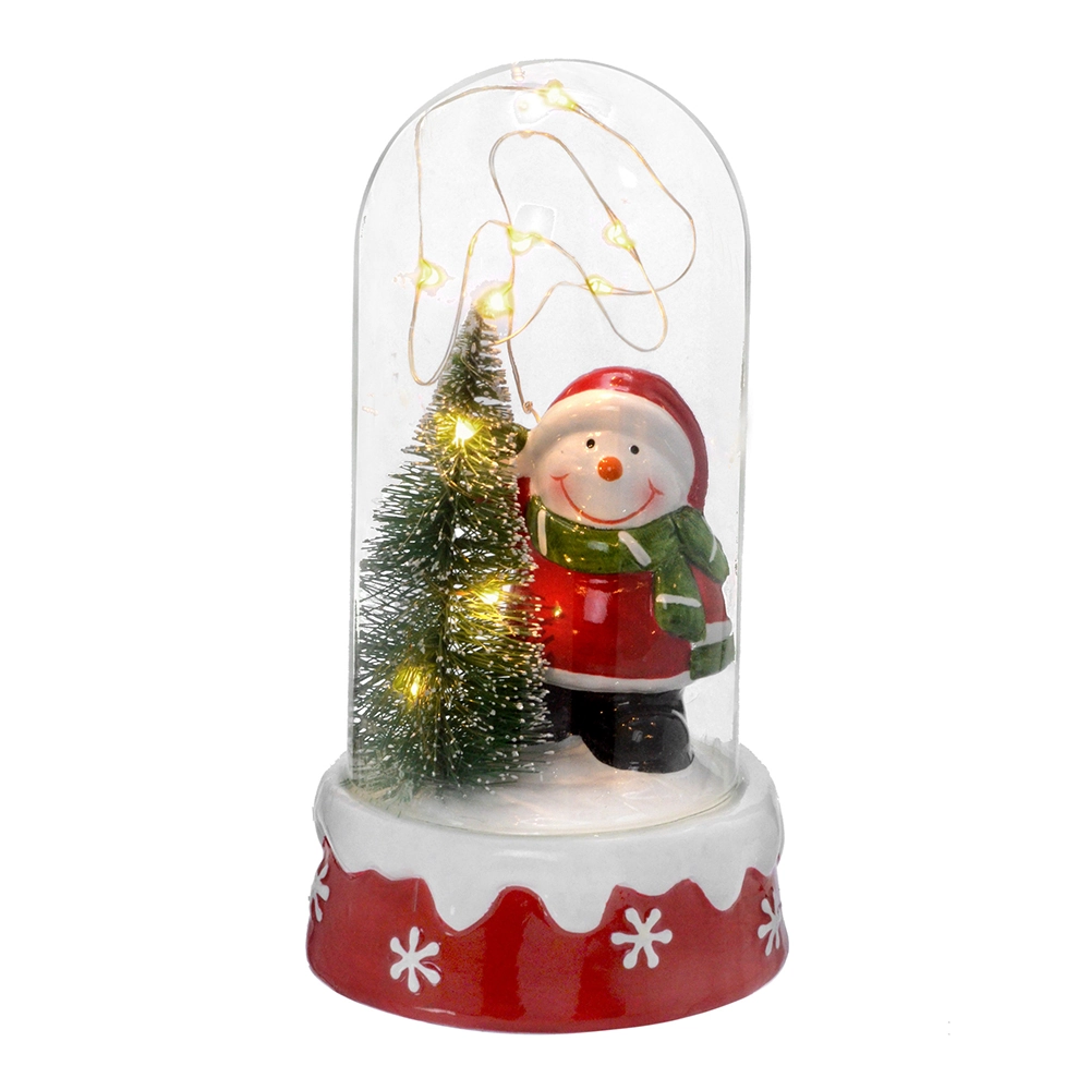 Enfeite Natal Boneco Neve Luz 654 020 Mabruk