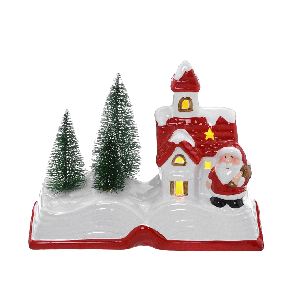 Enfeite Natal Papai Noel Luz 654 027 Mabruk