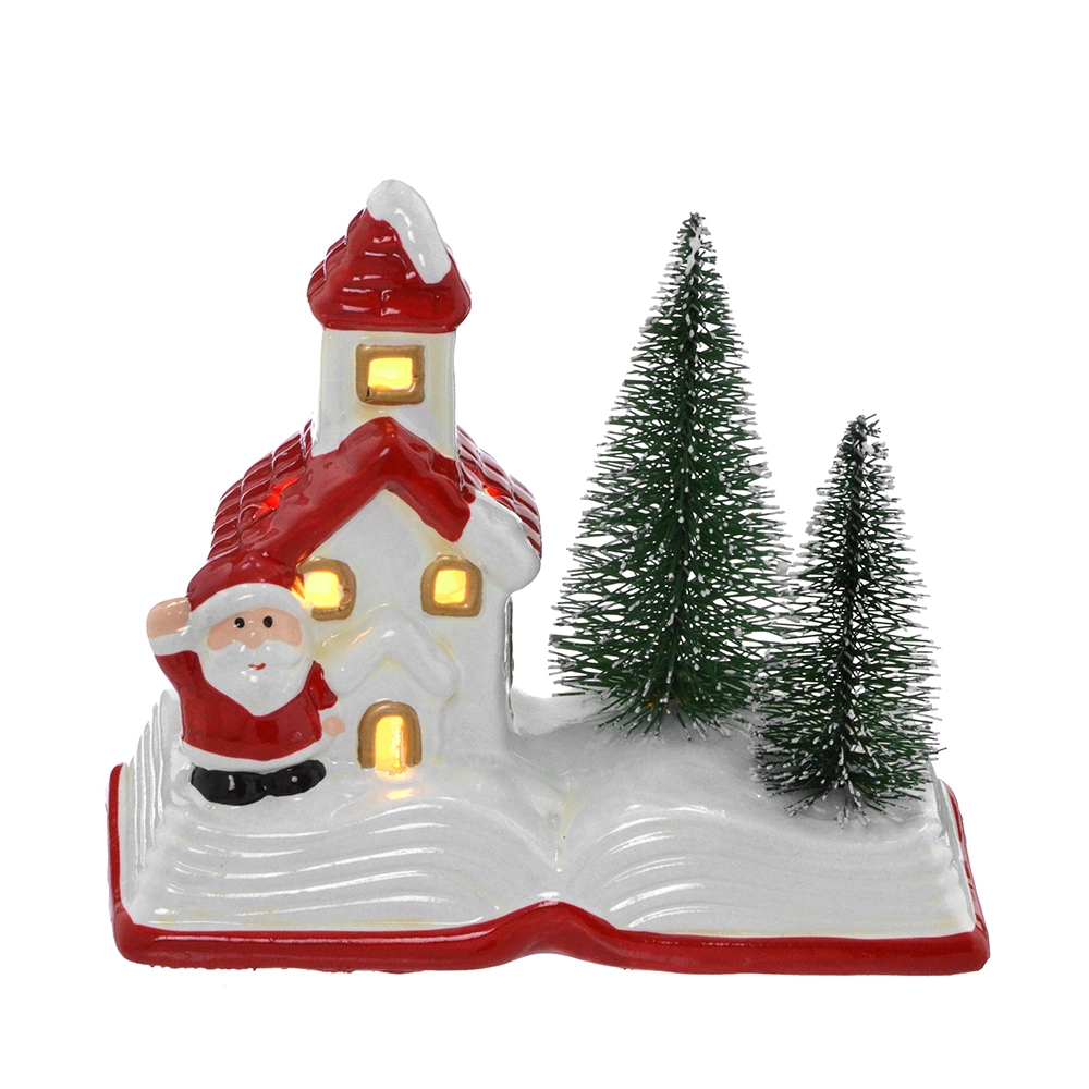 Enfeite Natal Papai Noel Luz 654 028 Mabruk