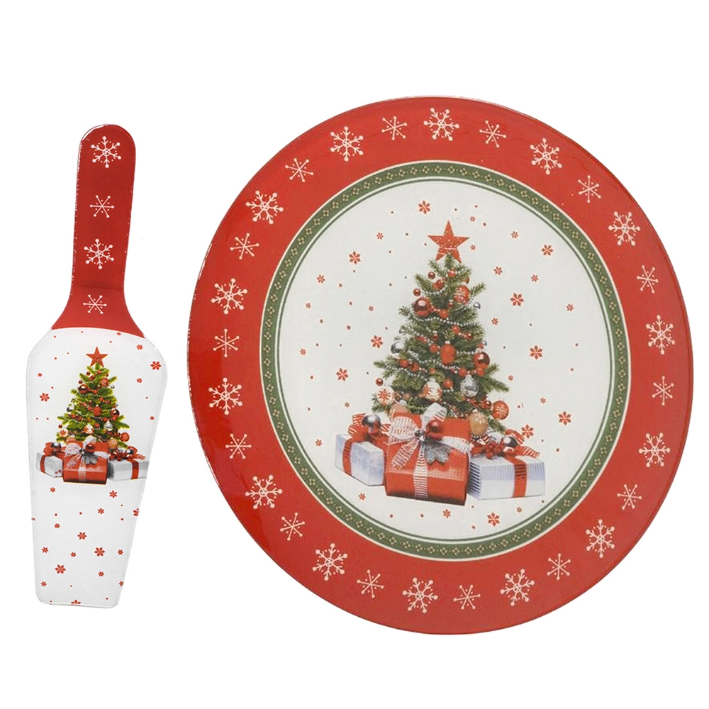 Prato Bolo Natal Espatula 001 180 Mabruk