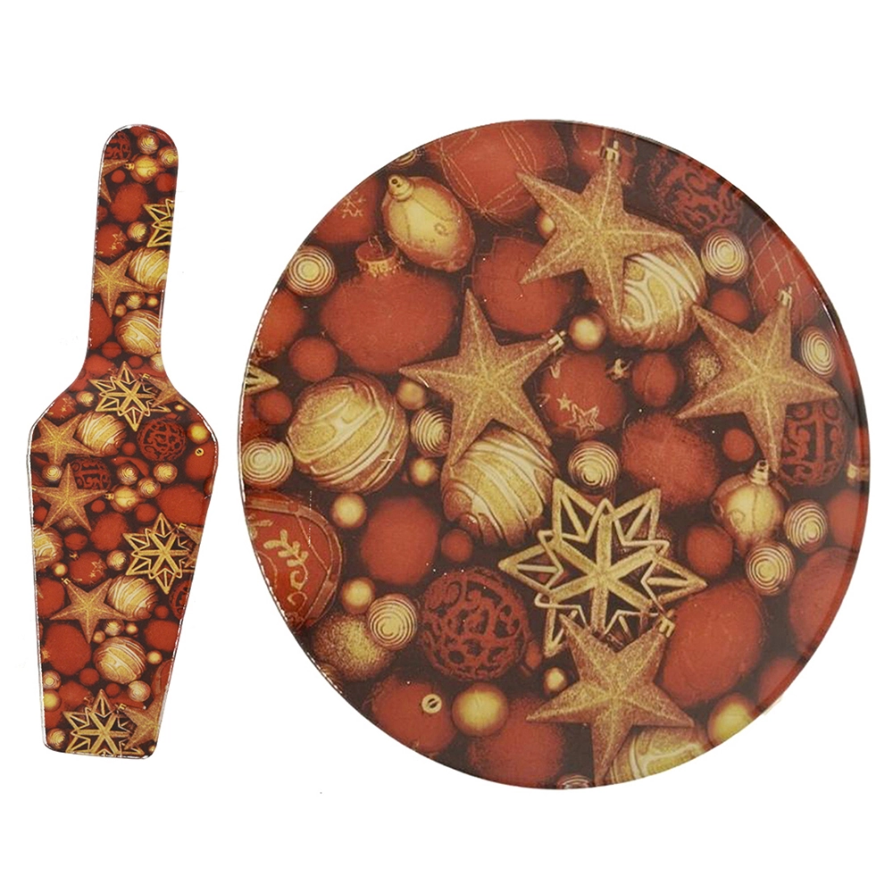 Prato Bolo Natal Espatula 001 186 Mabruk