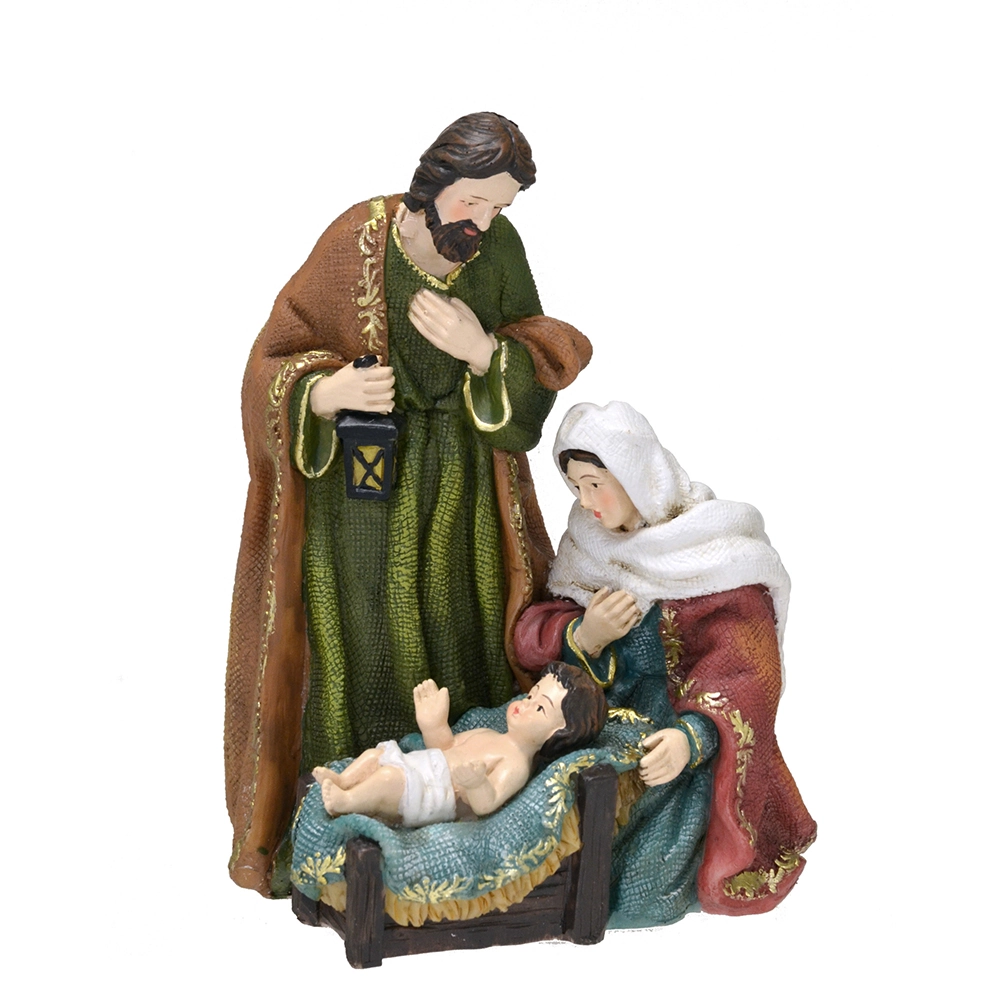 Enfeite Natal Sagrada Familia 14.8cm 106 177 Mabruk