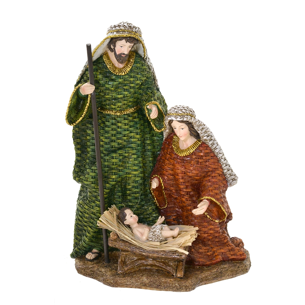 Enfeite Natal Sagrada Familia 27.5cm 358 051 Mabruk