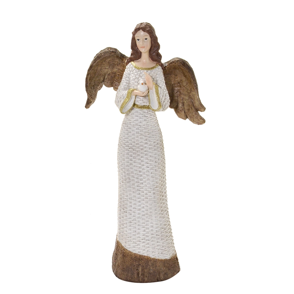 Enfeite Natal Anjo 38.8cm 358 058 Mabruk