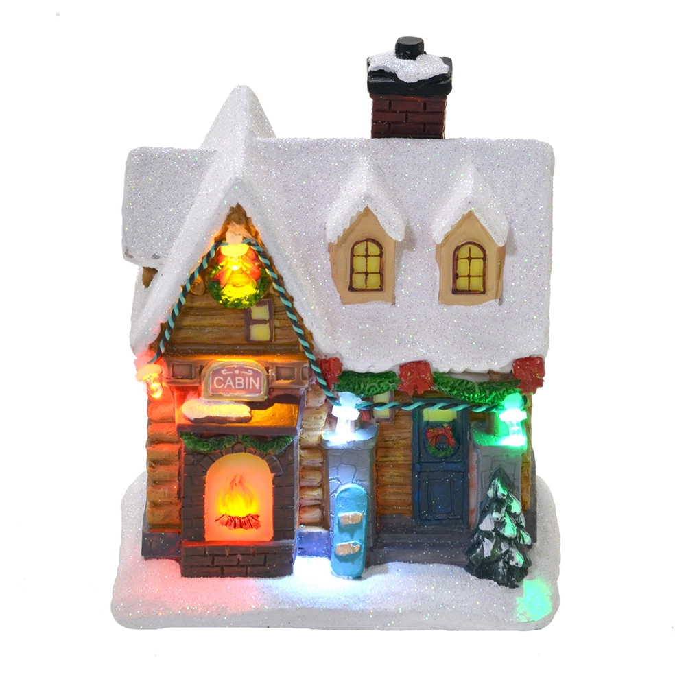 Enfeite Natal Casa Luz 501 047 Mabruk