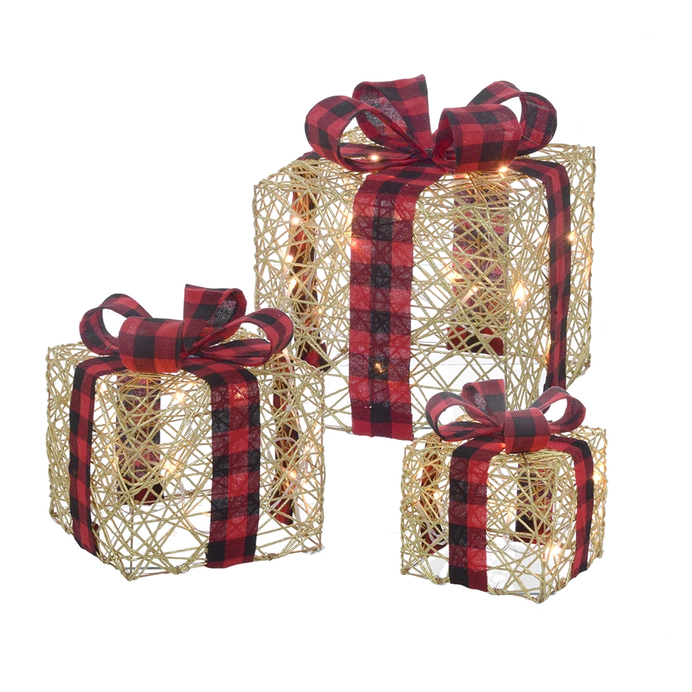 Jogo Caixa Natal Luz 3pcs 614 069 Mabruk