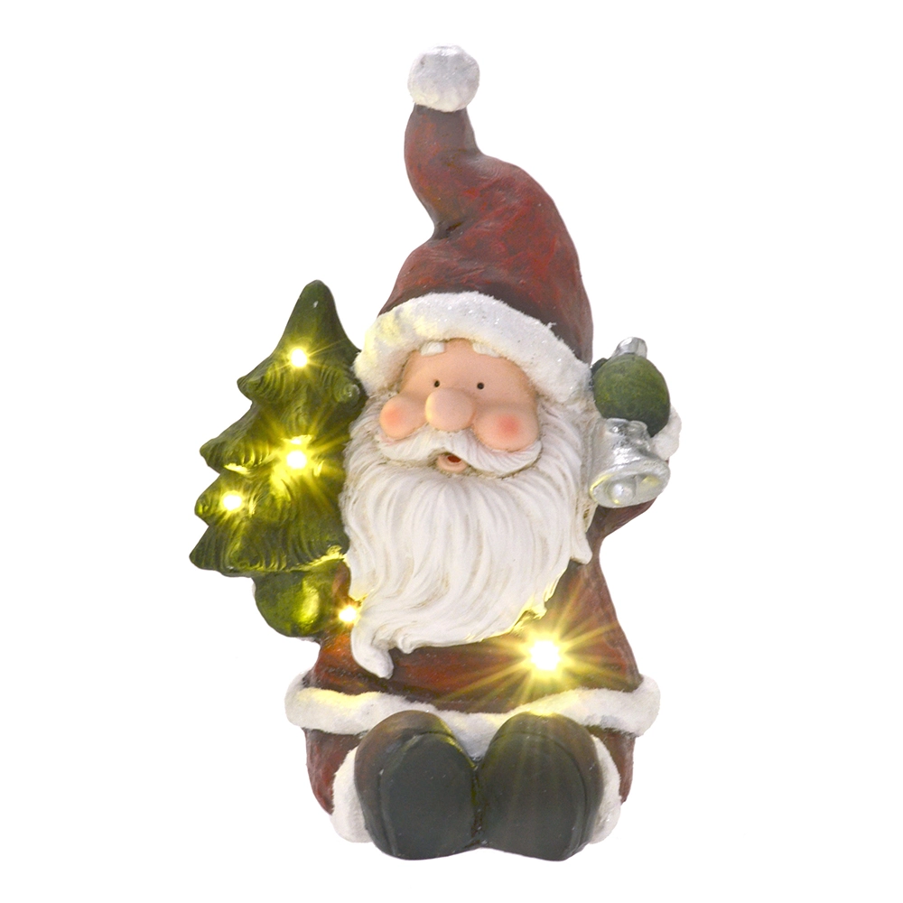 Enfeite Natal Papai Noel Luz 185 085 Mabruk