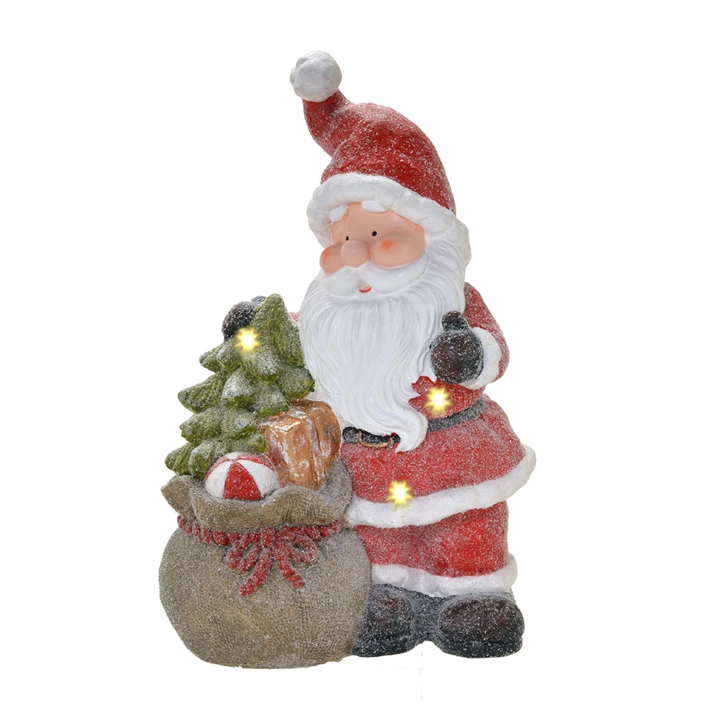 Enfeite Natal Papai Noel Luz 185 095 Mabruk