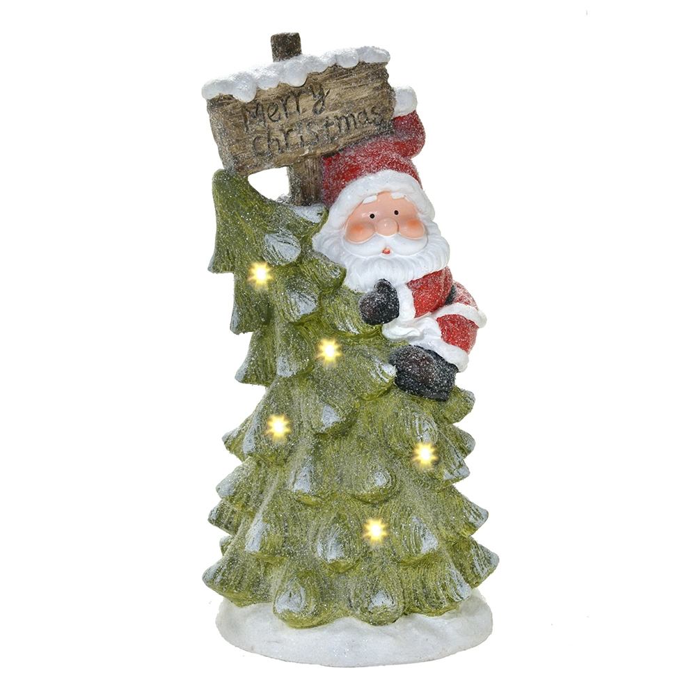 Enfeite Natal Papai Noel Luz 185 098 Mabruk