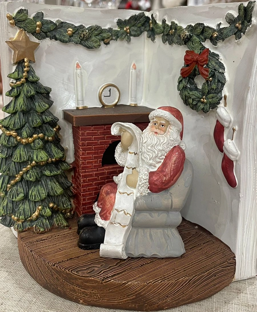 Enfeite Natal Cenario Luz 632 061 Mabruk
