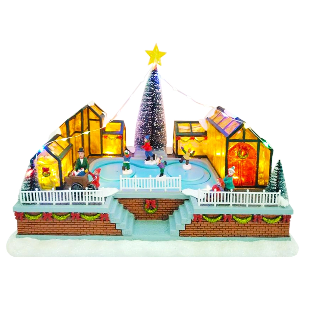 Enfeite Natal Cenario Som Movimento 677 016 Mabruk