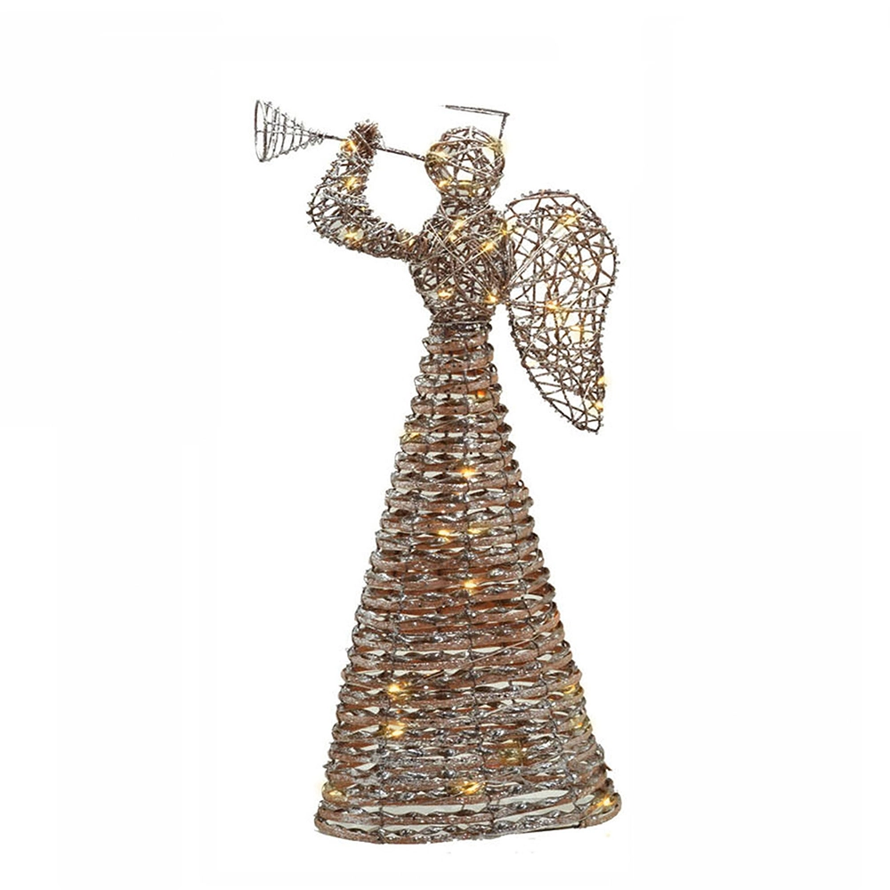 Enfeite Natal Anjo Luz 614 086 Mabruk