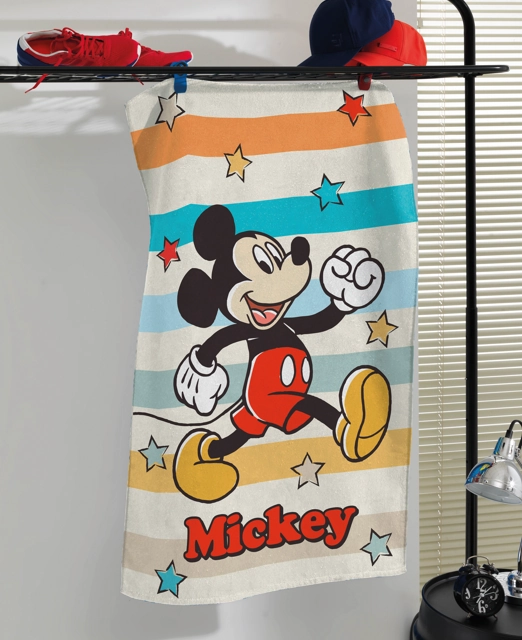 Toalha Banho Infantil Mickey 70x115cm 30013263 Dohler