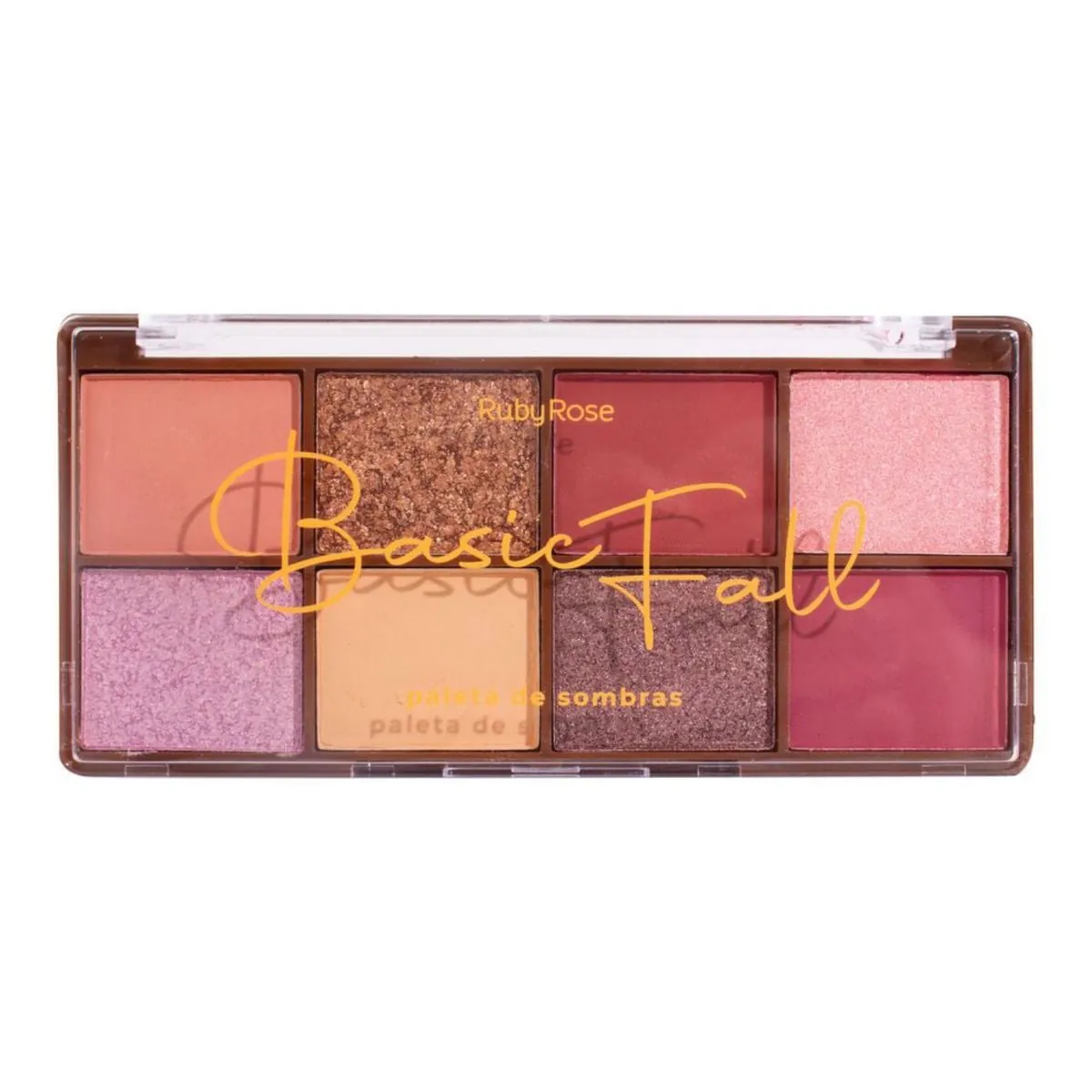 Ruby Rose Hb F527 Paleta Sombras Basic Fall 08 Cores Kit 18526