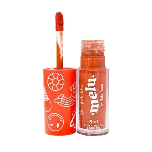 Melu 3x1 Blush, Batom E Sombra Rr 1100 1 Honey