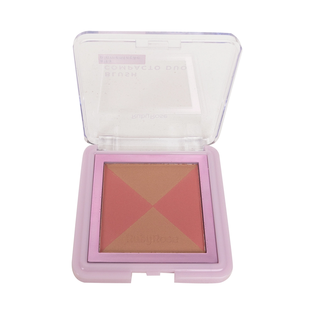 Blush Compacto Duo Db01 Hbf5851 Rubyrose