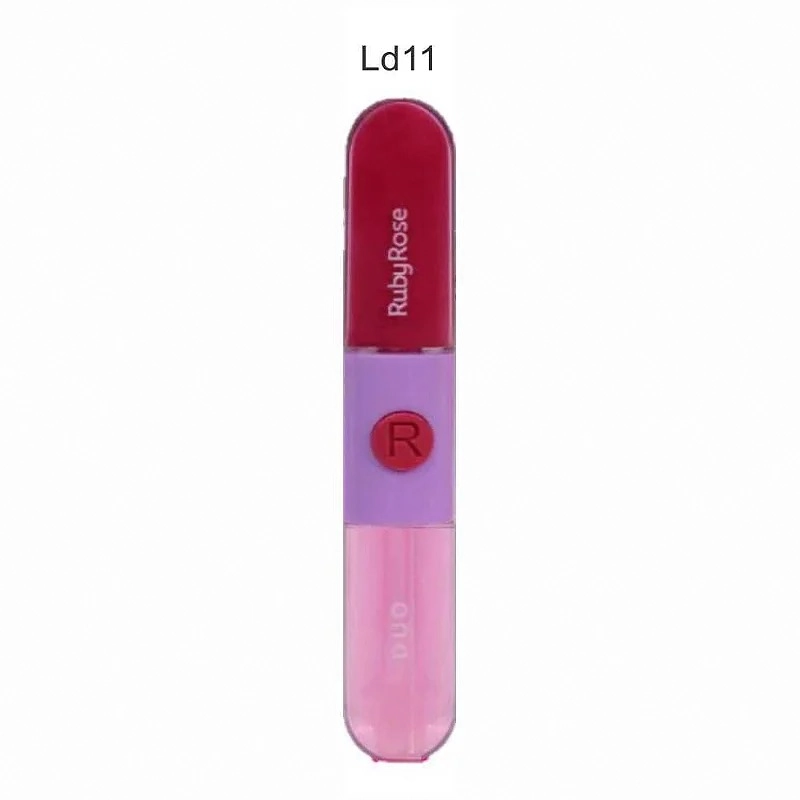Ruby Rose Batom E Gloss Liquido Duo Ld11