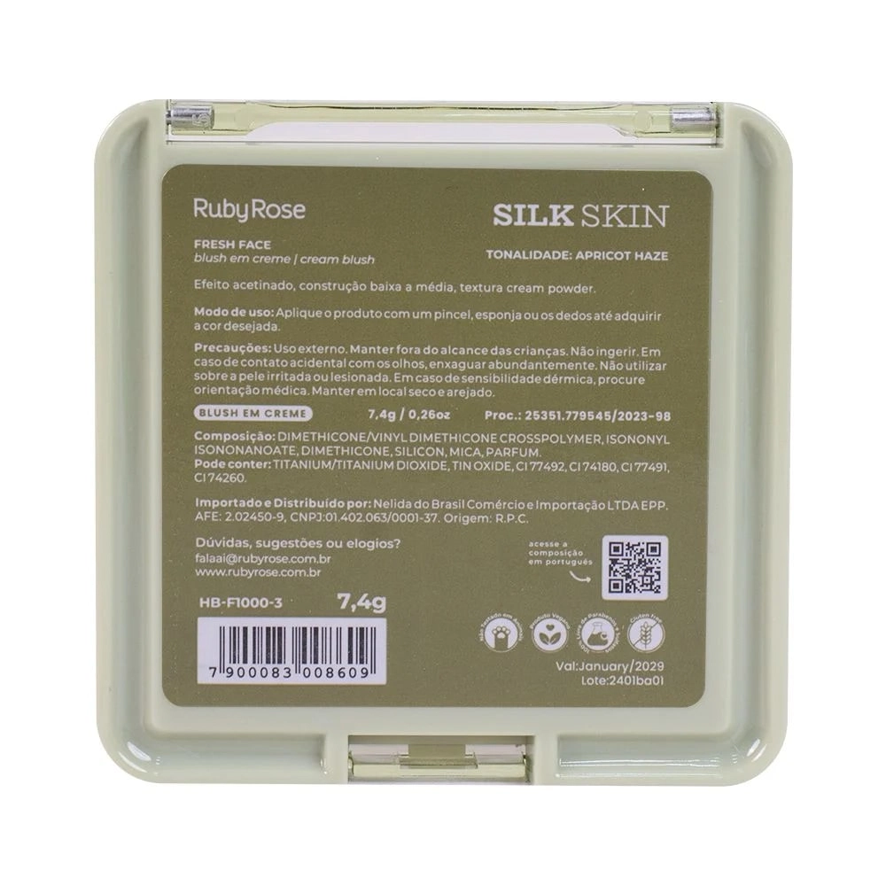 Blush Creme Fresh Face Apricot Haze Hbf10003 4677 Ruby Rose