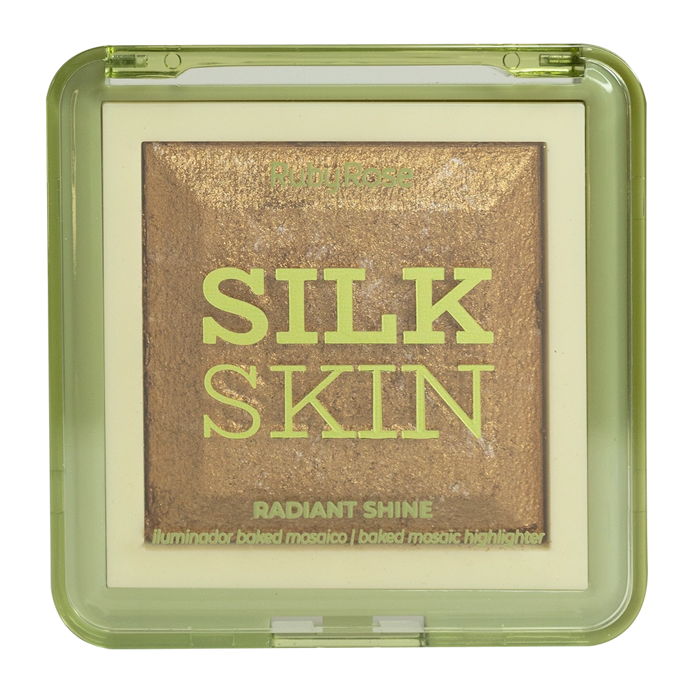 Iluminador Compacto Ruby Rose Radiant Shine Silk Skin Sand Dust 9g