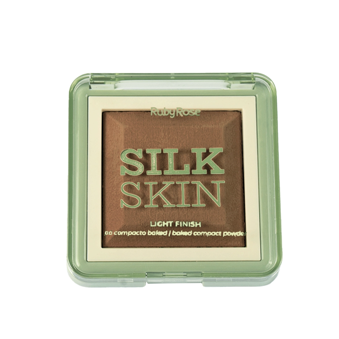 Po Compacto Ruby Rose Silk Skin Kight Finish Pc60 7.76g