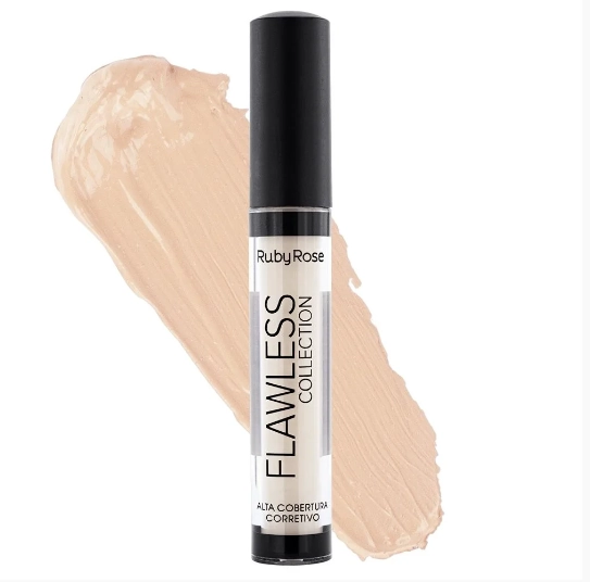 Corretivo Liquido 4ml Flawless Collection Bege 2 Ruby Rose