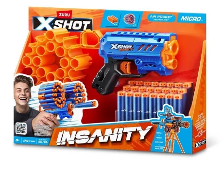 Lancador X Shot Insanity Micro Candide