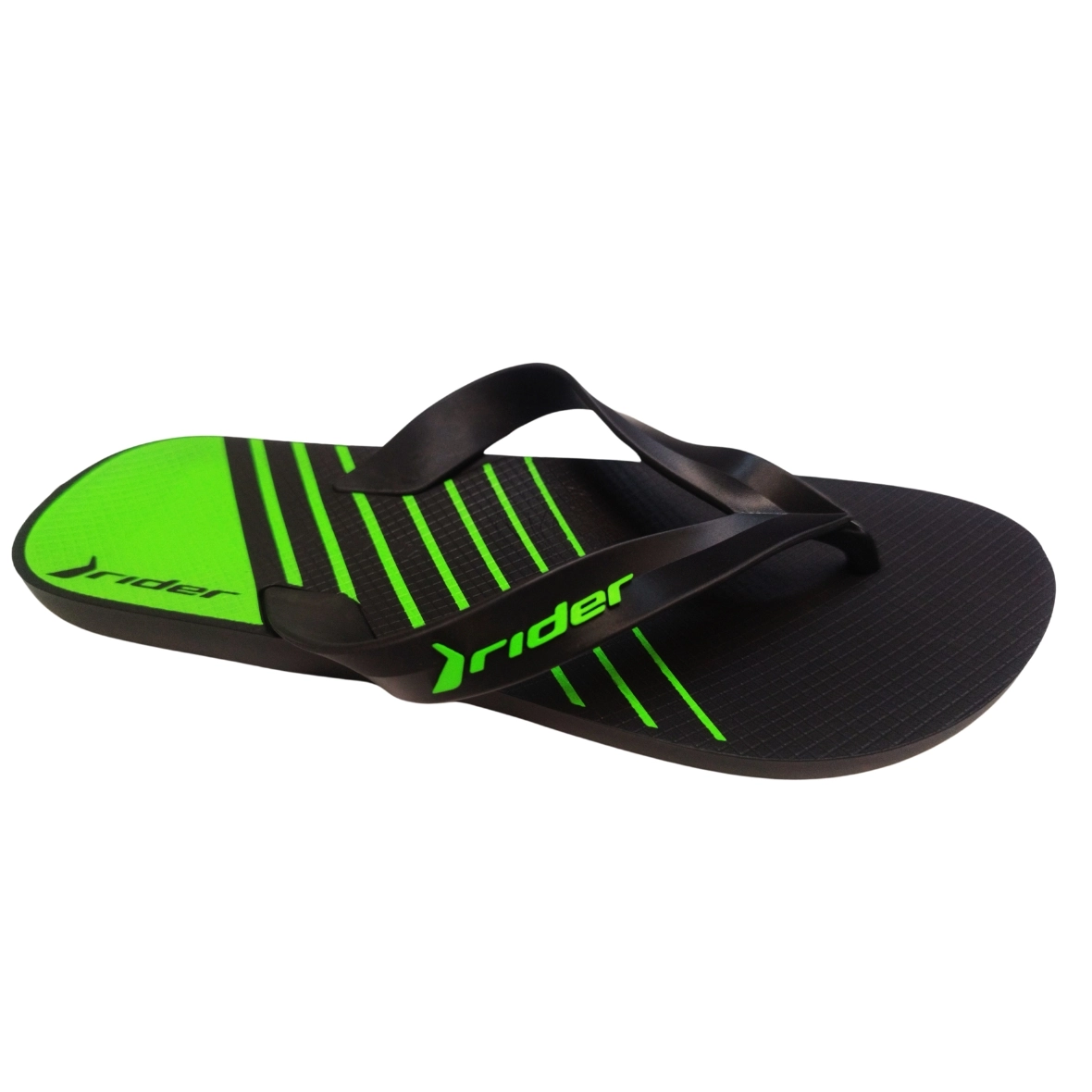 Chinelo Rider Feel Exclusivo Preto/verde