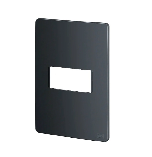 Placa Esatta Acet 4x2 1mód Grafite-weg