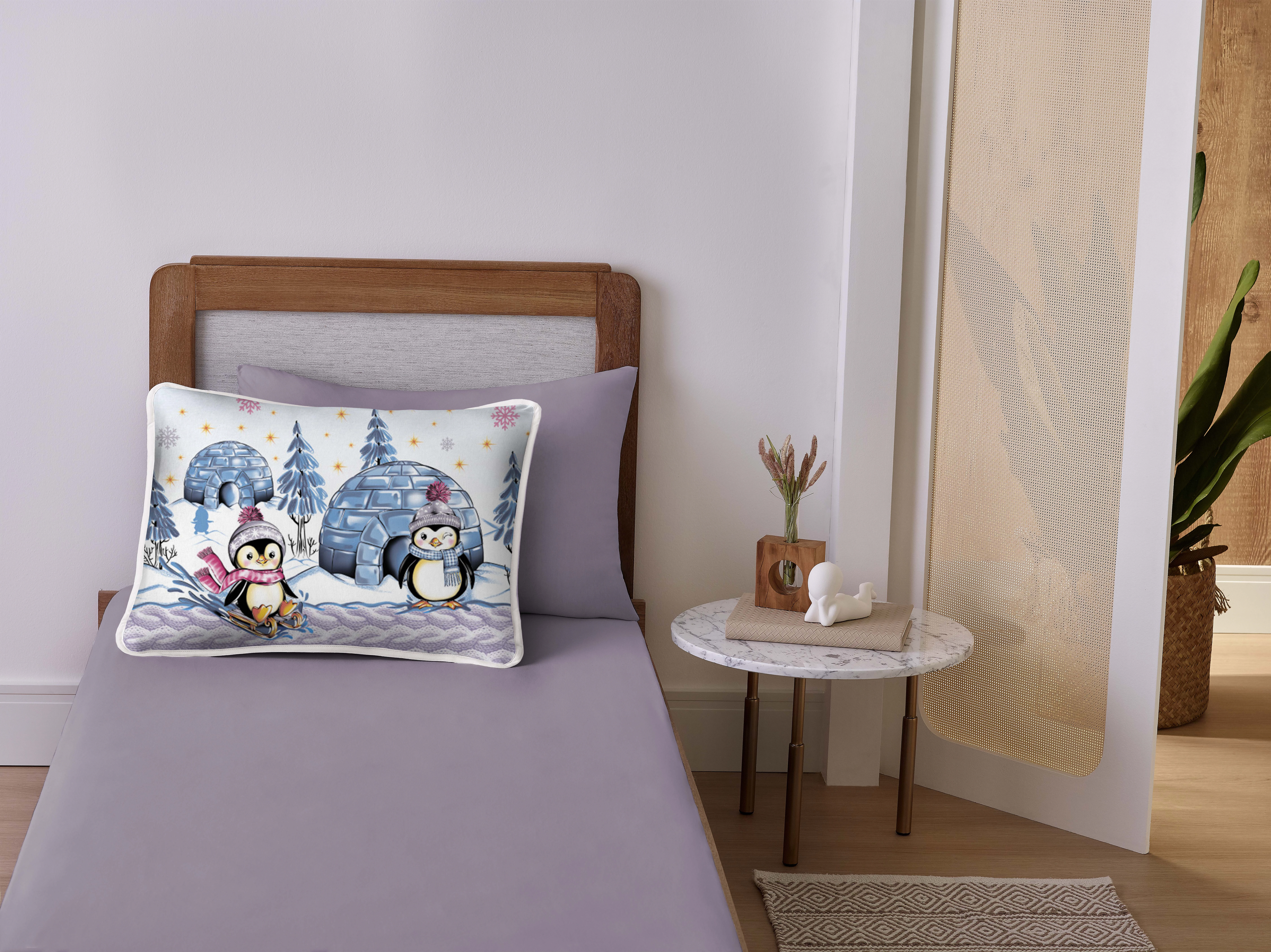 Kit Cama Solteiro Pinguim 88x188cm 2pcs 66.70.00033691 Sul Brasil