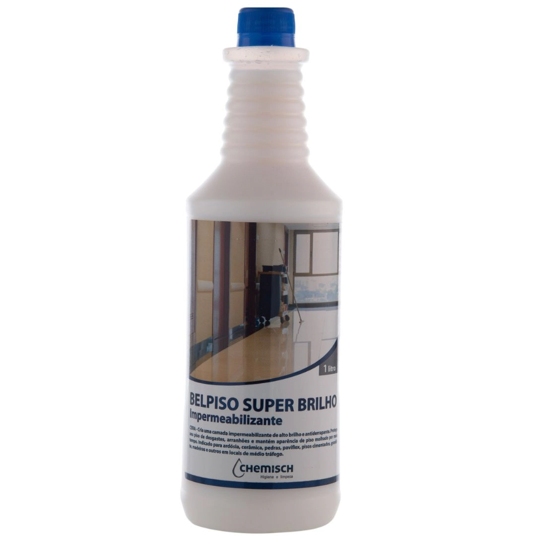 Belpiso Super Brilho 1l Para Cimento Queimado Protege Mais