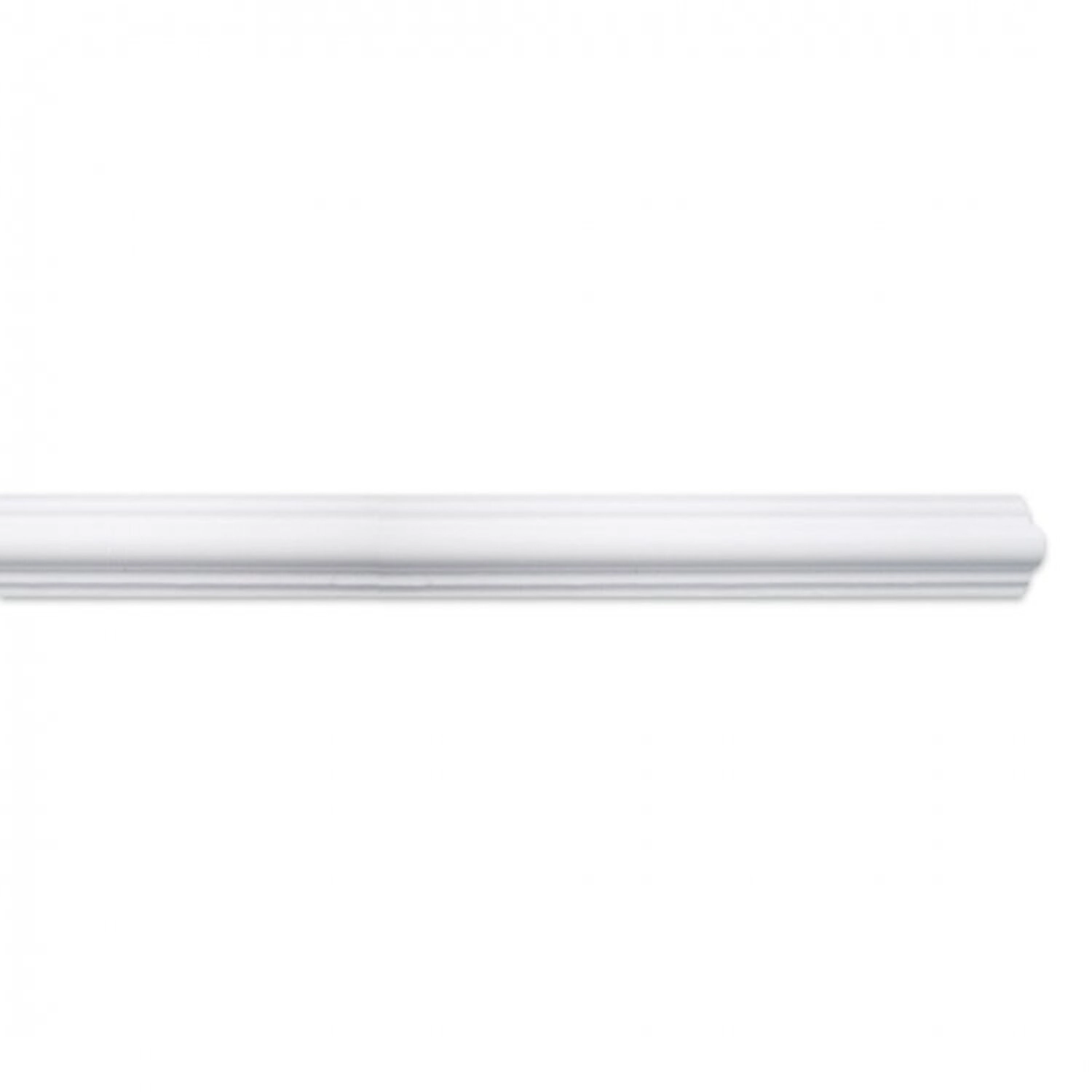 Kit 180m Linear Rodameio Hd Cw10 Perfil De Poliestireno Branco